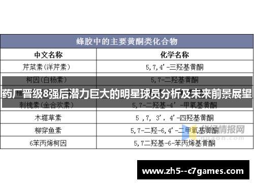 药厂晋级8强后潜力巨大的明星球员分析及未来前景展望