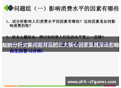 赵鹏分析欠薪问题背后的三大核心因素及其深远影响 赵鹏分析欠薪问题背后的三大核心因素及其深远影响