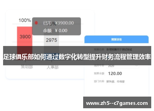 足球俱乐部如何通过数字化转型提升财务流程管理效率